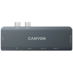 Canyon Ds-5 Usb 20 Type-C Grey